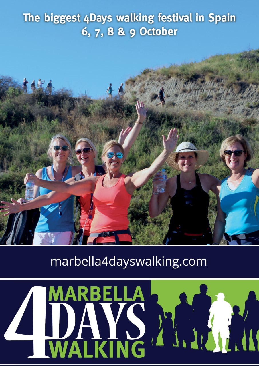 Más de 2.000 personas se darán cita la próxima semana en la ciudad en una nueva edición de ‘Marbella 4 Days Walking’, que este año amplía su programación con cuatro fiestas temáticas en la Plaza del Mar